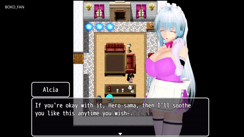Boko Fan: Girl Beats Hero 2 Alcia (boko877)