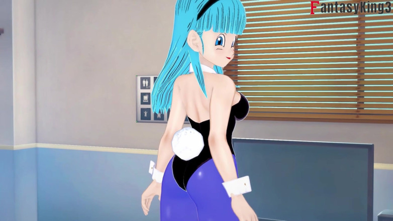Fantasy king: Kongkek Bulma dan Goku Semasa Android 18 Menonton - Siri Zex bola...