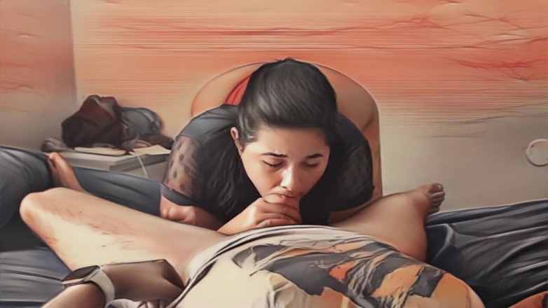 Sashasweet: Unfaithfull Wife Sucking Friend Cock