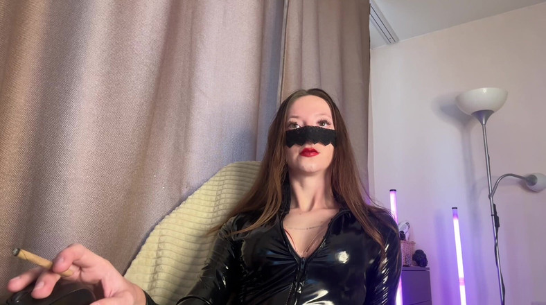 Skinny_lady69: Asmr mengabaikan awak semasa saya merokok