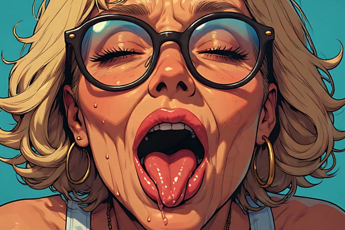 AI Porn: Sensual Expressions Granny Art