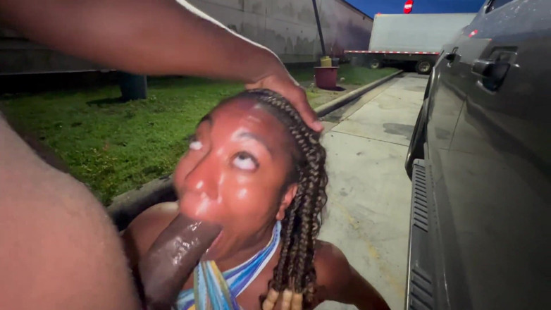Fijii pornbox: Married Girl Suck My Dick in the Parking Lot Like...