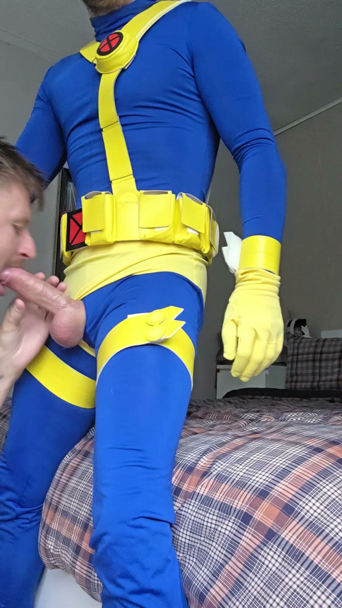 gaynaughtywelsh: Fucking My Step Brother After Yhe Fancy Dress Party He...