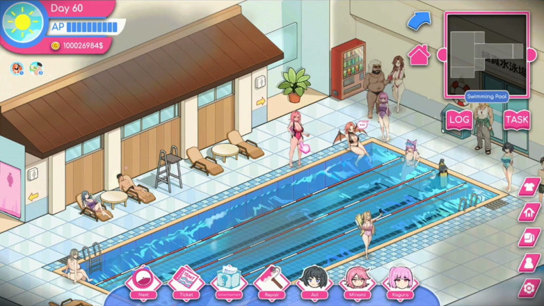 NSFWOtaku: Hentai Game - Heroines Hentai Gallery Sex Scene - Lifeguard Holic