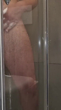Vacation Adventure - I Let You Watch Me Jerk Off In The Shower With My Huge Hard Cock