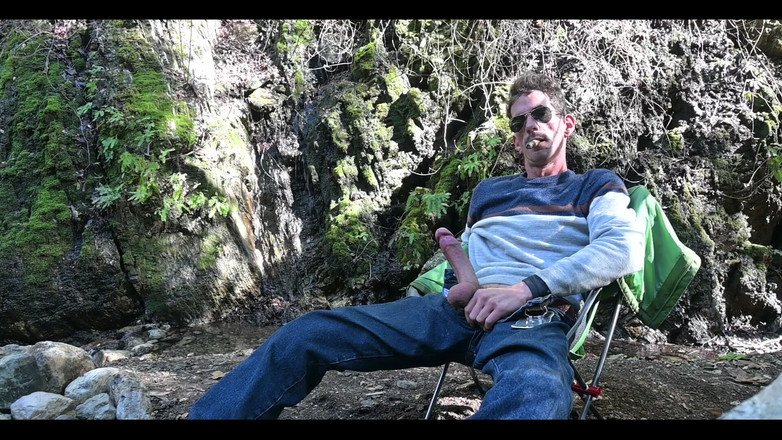 Joe Iandola: Grande pau ao ar livre ejaculação e fumo