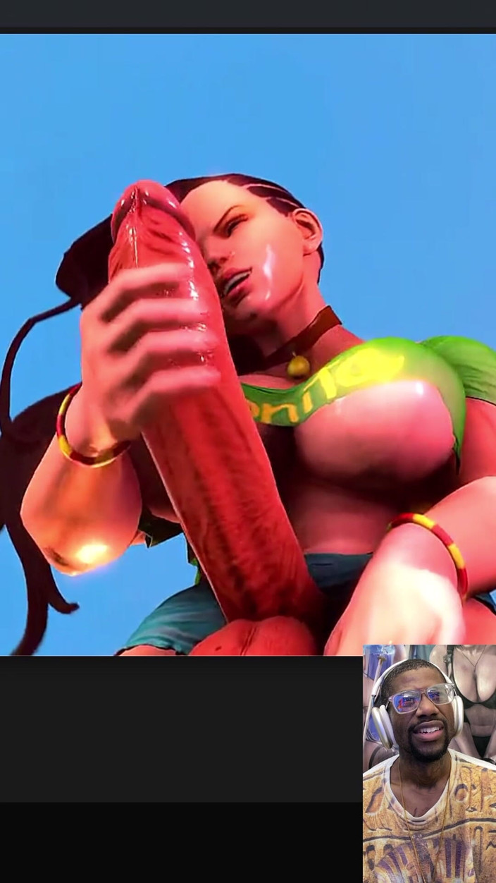 L6RD7BLU3 FUTA: Transgender Laura trekt haar harde kont pik af en spuit...