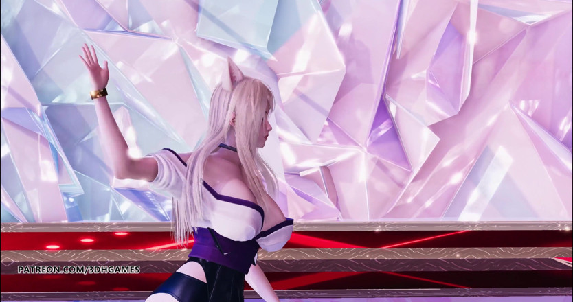3D-Hentai Games: GFRIEND - Mago Ahri Kda hot striptease 4K 60FPS
