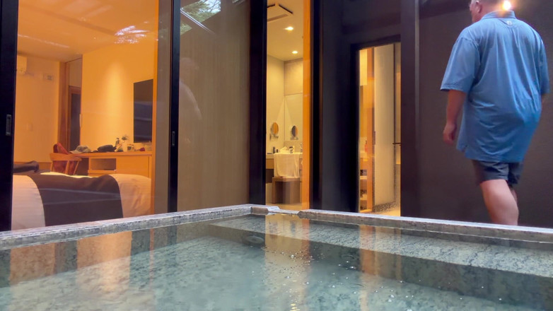 Gotta Luv BB: Stripping Down and Getting in the Hot Tub.