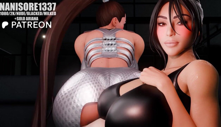 Nanisore1337: Fortnite Ariana X Kim у позі зворотної наїзниці, відео від першої особи