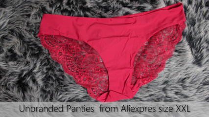 Lingerie Review: Примерим плюс-габаритные трусики до 2$, часть 3