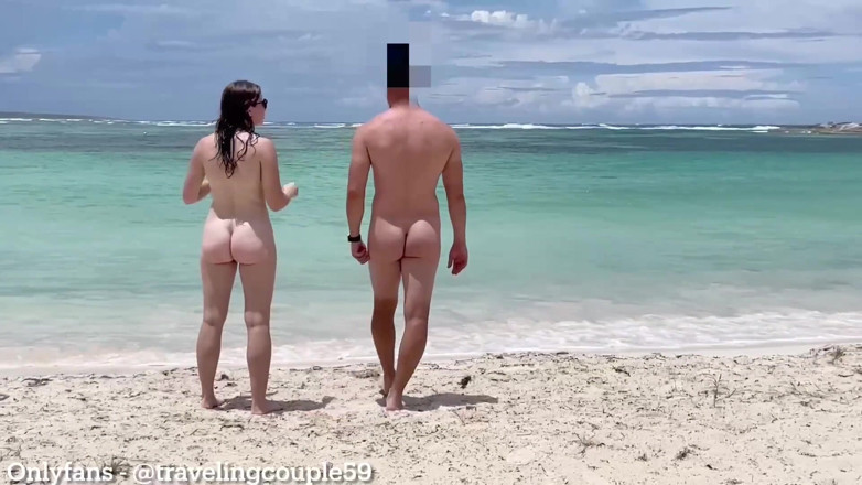 Dream Justin: Wife Sharing on Nudist Beach While Hubby Records, Teenage Slut...