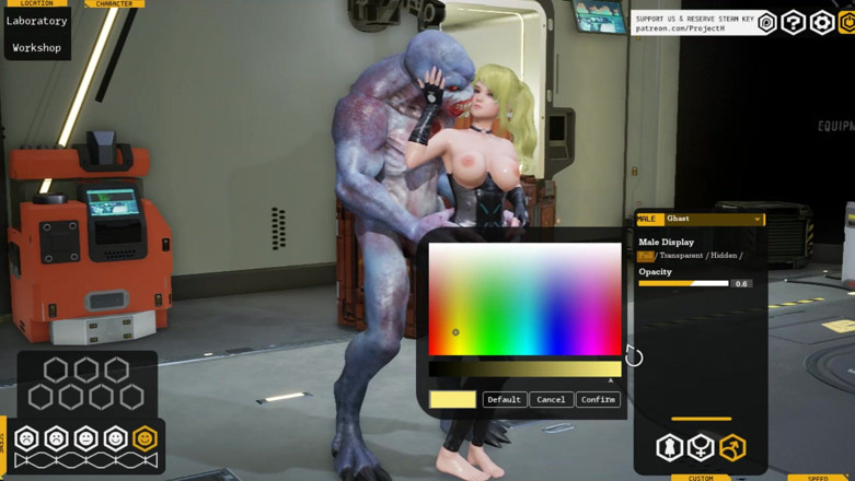 Cumming Gaming: Fallen doll operation lovecraft [hentai sfm game] intense fuck with internal...