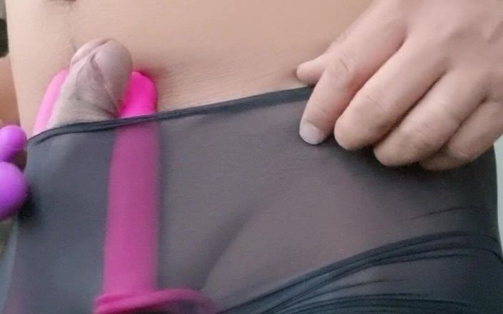 My panties: Чорний прозорий трусики і нижня білизна