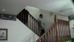 Wicked BBW smoking: Hot 18-year-old BBW Gabrielle Sucks and Fucks Her Stepdad