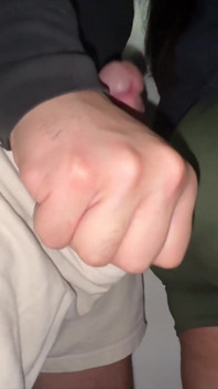 Girl Grabs Stranger's Dick and They Get Really Turned on