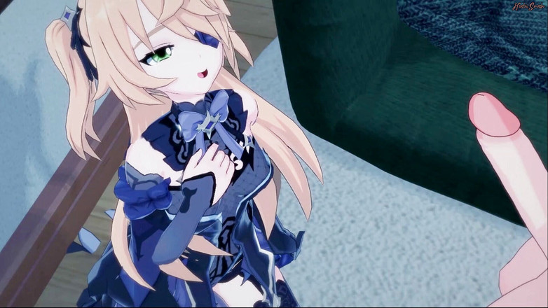 Hentai_Smash: Fischl在被干之前吹箫 - Genshin impact hentai