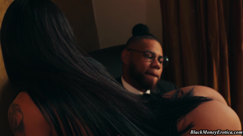 Black Money Erotica: Colombian teen Camila Cortez gets her pussy bust open by...