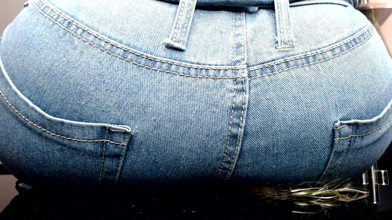 Maeling: Shrunk Teens Crushed in Denim Jeans and Ass Stifled Ignorant