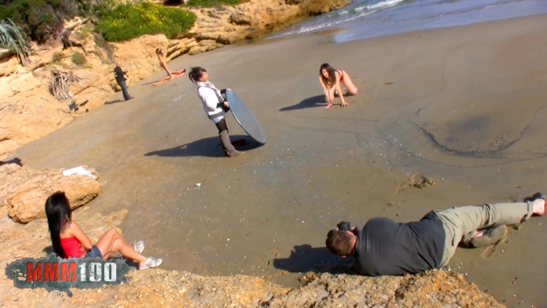 MMM100: Sexy Video: Jessica Bitch Beach Shoot