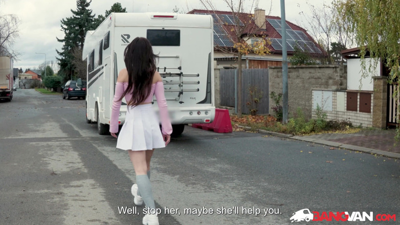 Bang Van: Charlie Dean Bangs Olivia Zlota in an Rv in Front...