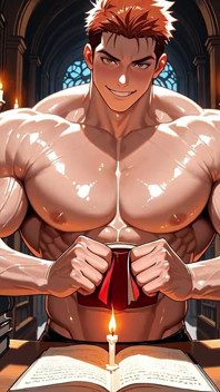 Hairless Muscle Hunks Ai Slideshow