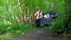 Very hot hardcore: Un tip obraznic a futut o blondă cu curul gras...