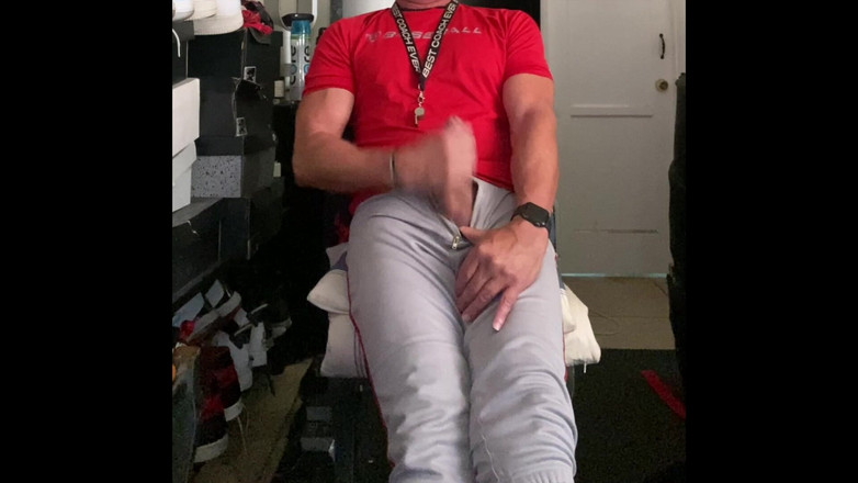 JockDad87: Hem från basebollträning och Jockdad87 är kåt