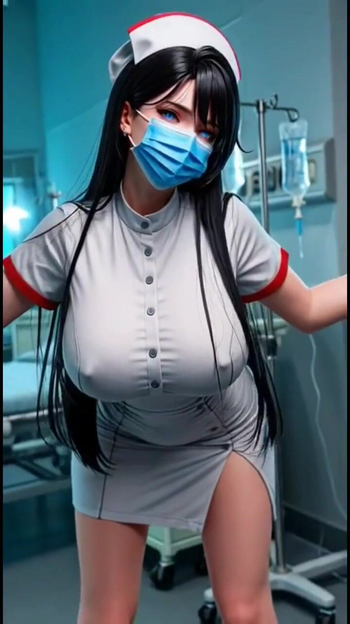 Hot girl dancing: Het sjuksköterska dans (ai animation)