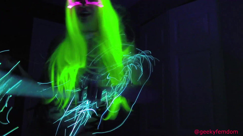 Geeky Femdom: Cyber Punk 2020 Femdom