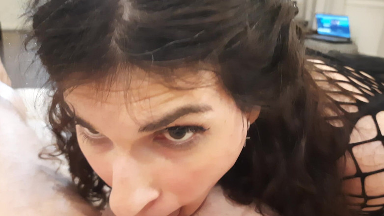 Disciplinater: Sissy Bitch Sucks Master's Cock