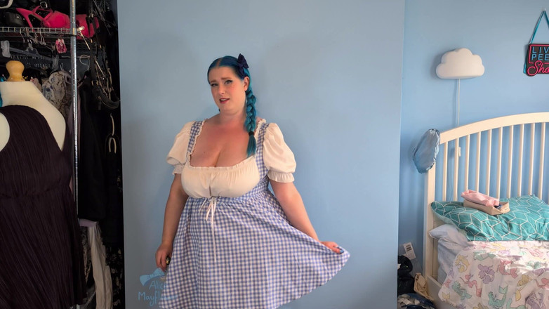 Alice_Mayflower_Scottish: Convertirse en una hucow y mendigando por semen - chica sola