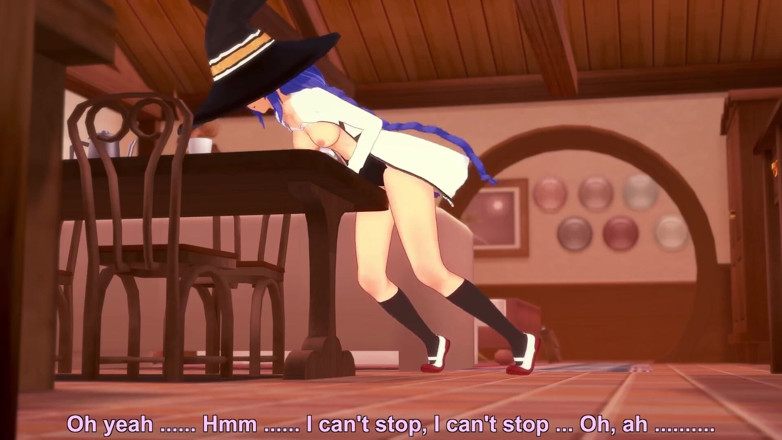 Wraith ward: Roxy lagi asik ngusap memeknya di sudut meja - mushoku tensei...