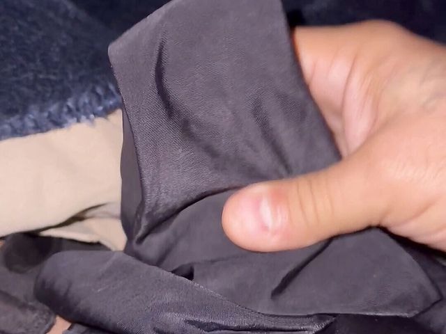 Cum in Satin Spandex Swim Suit (Bigbrook)