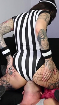 Leigh Raven Femdom Referee