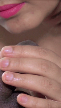 Close up: Cum in Stepsister's Mouth While She Gives Me the Best Wet Blowjob with Best Creampie.