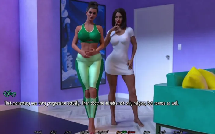 Q Boy: Milfania Ep01 (hot MILFs, Stepmom, and Stepsister)