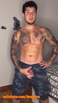 My Big Cock Cums with Military Outfit!