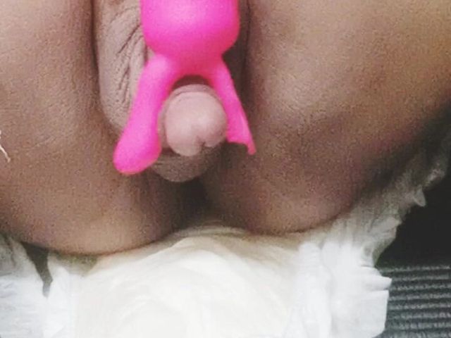 Diaper Guy Gets Penetrated by Big Cock (A dairy cow)