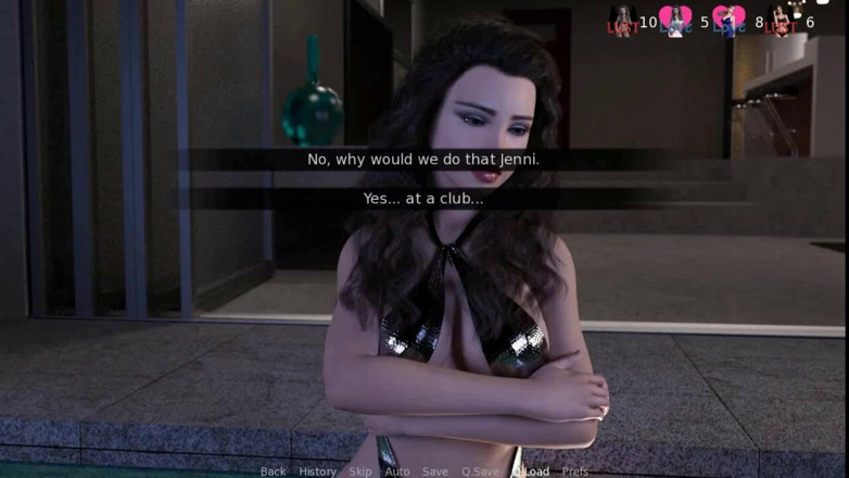Dirty GamesXxX: Because I Love Her- Halloween sex party-ep 9.