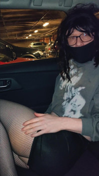 Risky Flashing and Cumshot in an Underground Parking Lot