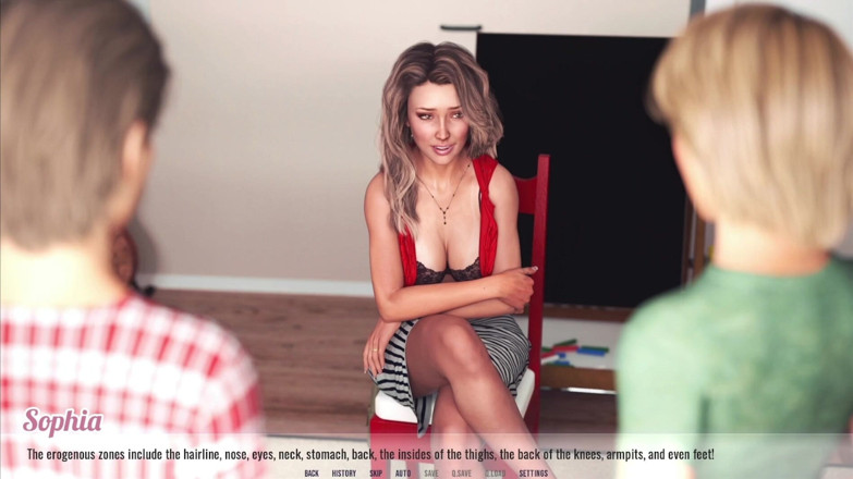 Hotgame Studio X: Awam 2 - Horny Teacher Sophia’s Filthy Thoughts After Class Ends - Part 2