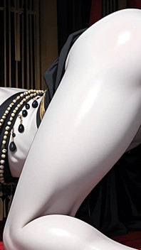 Pierced Alt Boy ajoelhando-se no cu para cima, apresentando