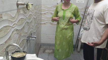 Thumbnail of Indian Sutela Bhai Saw the Stepsister Doing the Scandal and Even After Refusing to Demand to Her Take off the Clothes and Suck