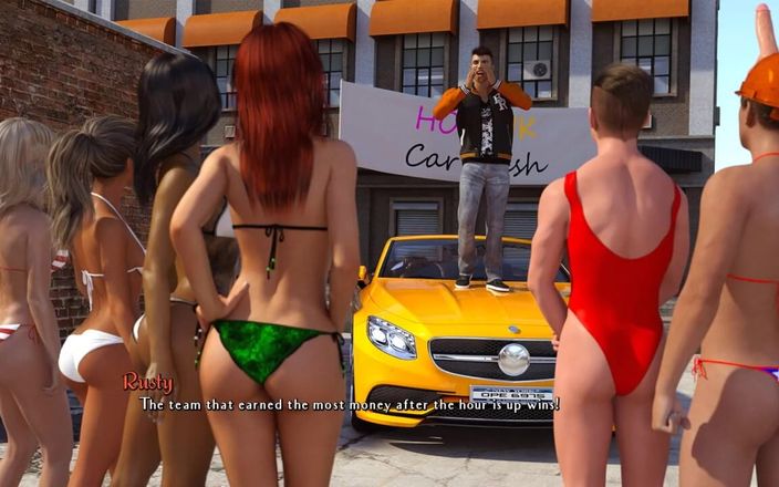 LoveSkySan69Real: Ser un dik 0.4.0 - parte 55 - sexy lavado de autos - tal vez...