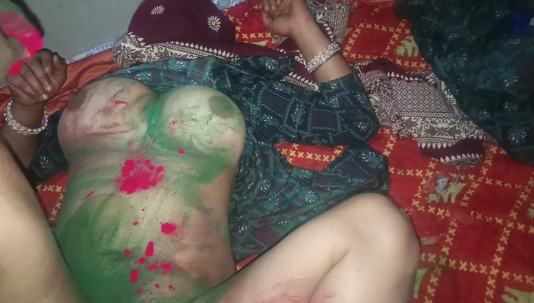 Savita5343: Holi Special. Трахаю бхабхі на Холі