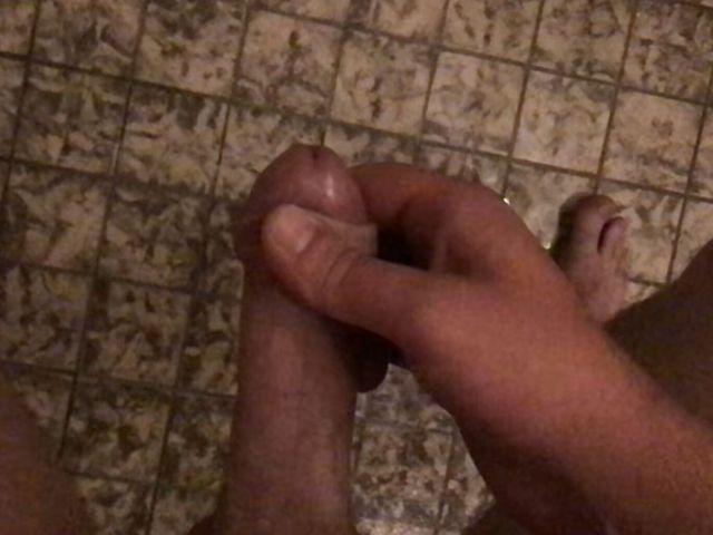 Slow-motion Cock Jerking Action, Hot but No Cumming (FallenAngel)