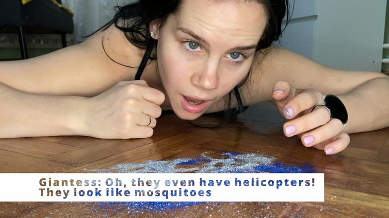 Anna Sky: Bela gigante Anna e dois pequenos exércitos