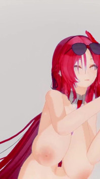 Azur Lane Alsace Hentai Nude Dance Savage Hot Sexy Big Boobs Mmd 3D Red Hair Color Edit Smixix