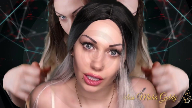 Goddess Misha Goldy: Lavage de cerveau envoûtant et ASMR ! Asservissement mental doux et...